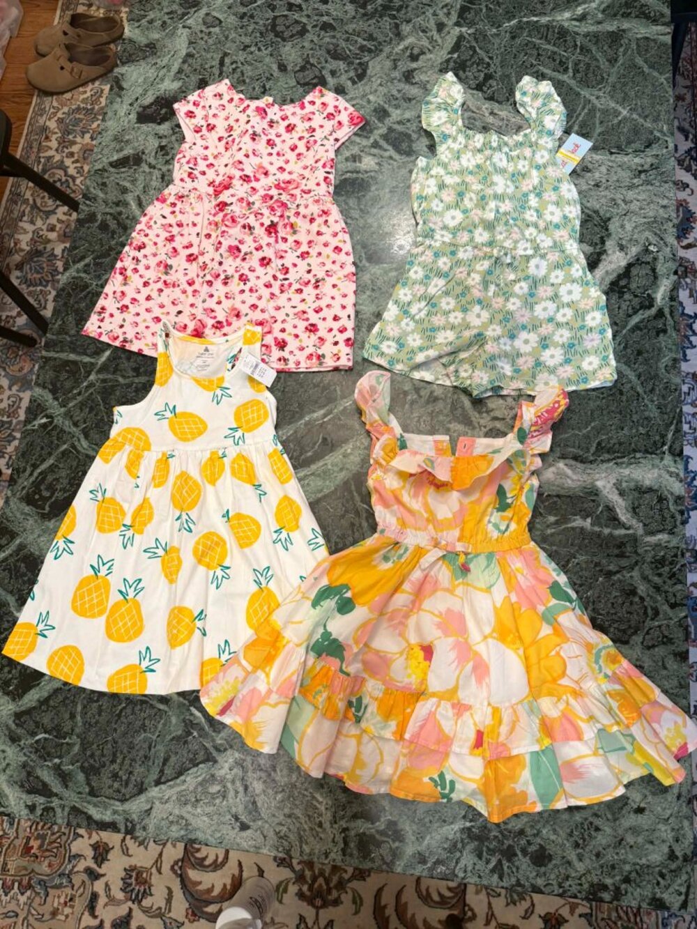 Girls Size 4 Summer Dress Bundle | Gap, Janie & Jack, Cat & Jack | NWT